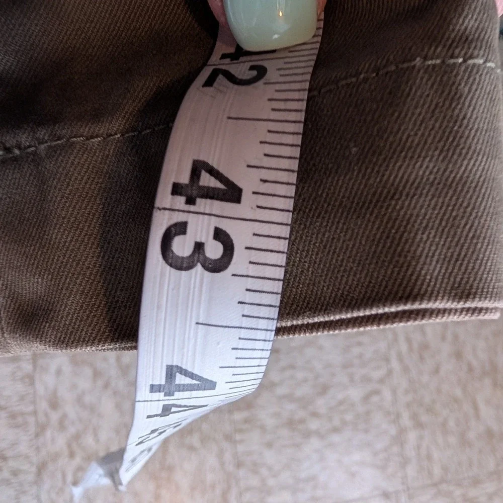 VTG Banana Republic Gavin Chino Pants Mens 32/34‎ Brown Cotton Classic Heritage